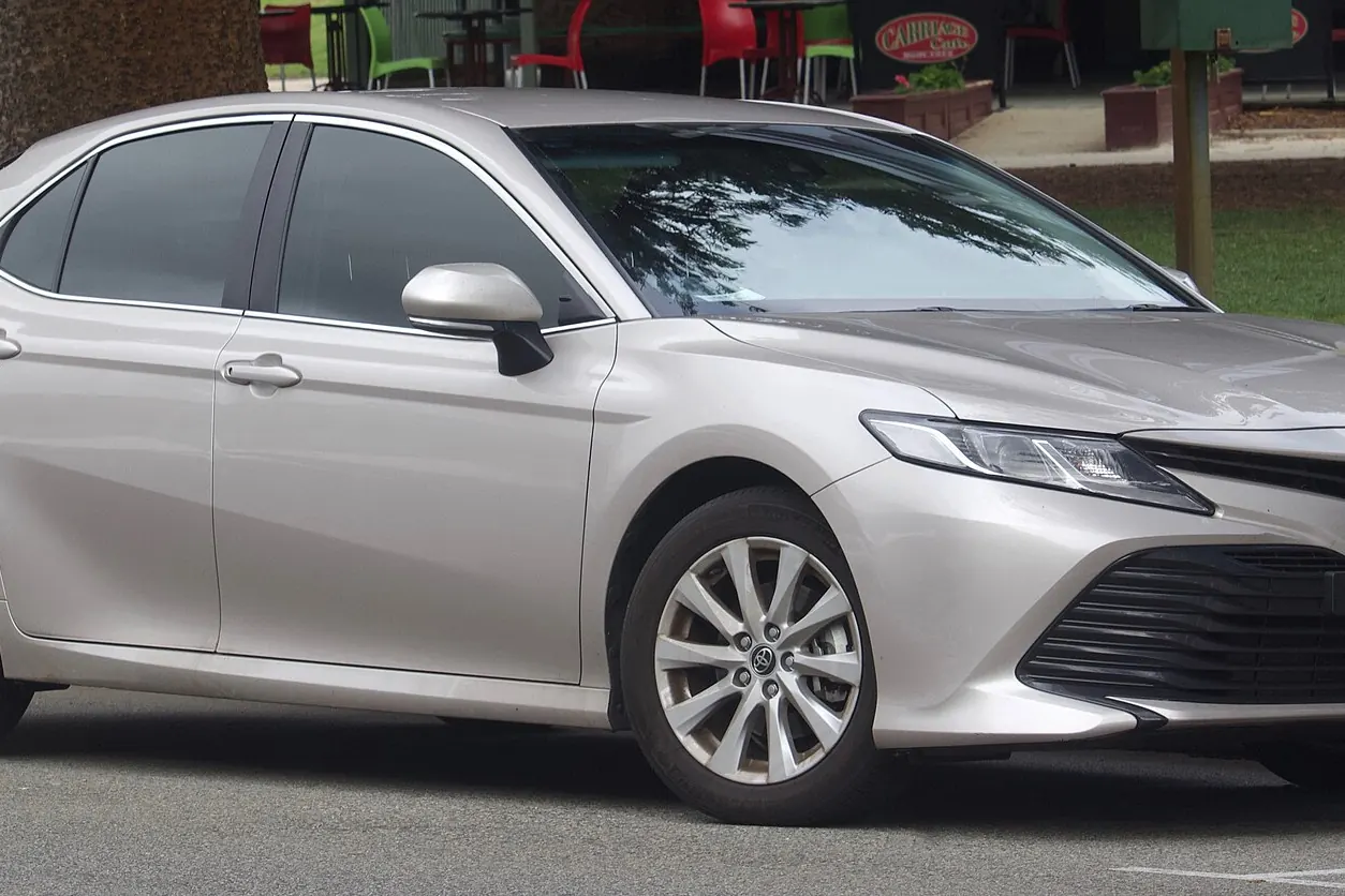 Economy Sedan — Toyota Camry / Hyundai Sonata class, private Umrah transfer vehicle